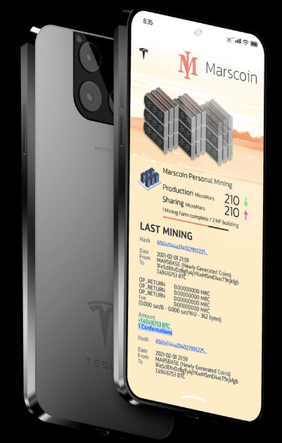 Telefono Tesla Modelo Pi